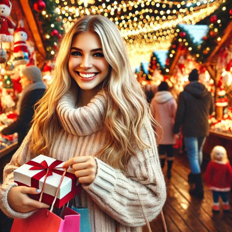 El consumismo devora a una aprendiz de hechicera rubia